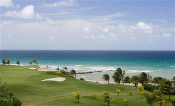 Golfbaan van Rose Hall Resort & Country Club op Jamaica