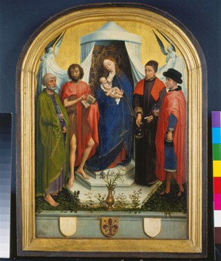 Rogier van der Weyden, Medici-Madonna, Frankfurt, Staedel Museum