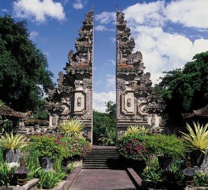 Candi Bentar op Bali