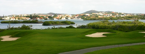 Old Quarry Golf Course op Curacao bij Spaanse Water