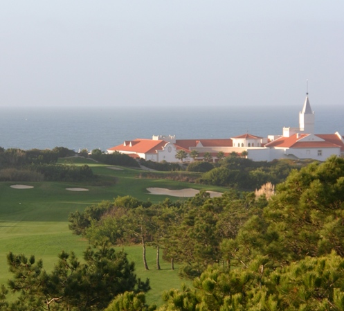 Golfbaan Praia del Rey aan de Costa d'Oeste in het westen van Portugal.