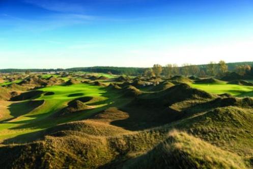 Winston Golf. een van de nieuwere golfbanen van Duitsland die inmiddels in de top 50 van mooiste golfbanen van Europa staat.