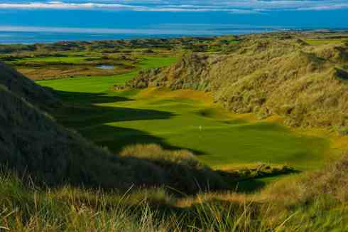 Hole 10 van Golfbaan Trump International Scotland, (foto  Brian Morgan)