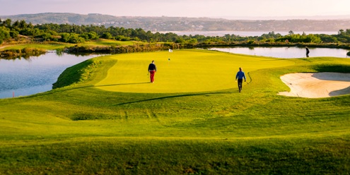 18-holes golfbaan van Royal Óbidos Spa & Golf Resort  (Foto: Bert van der Toorn)