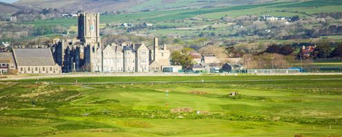 CastleTown Golf links. Golfbaan op Isle of Man